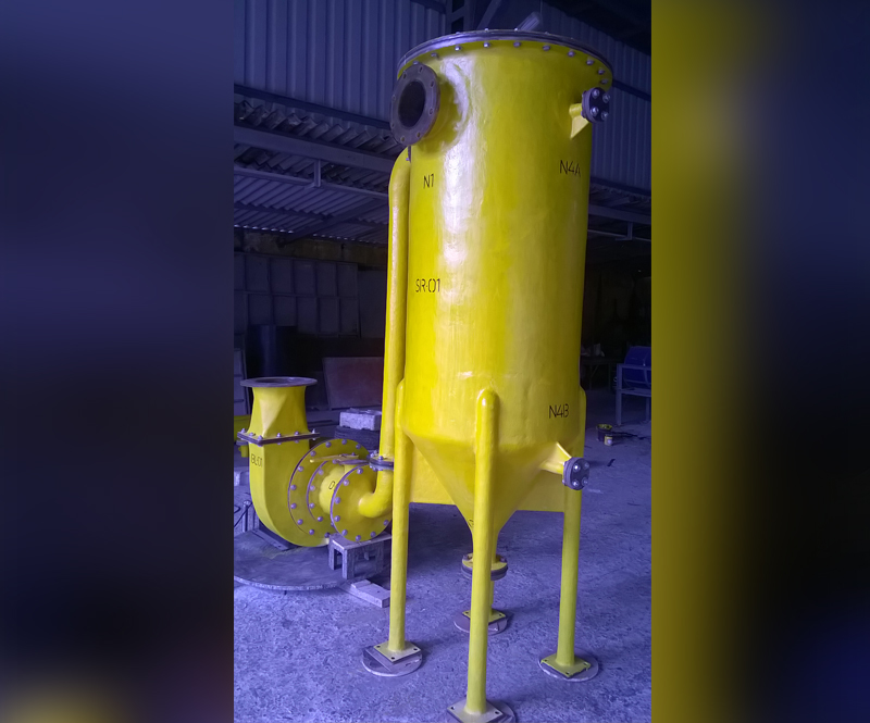 3500m3hr FRP scrubber